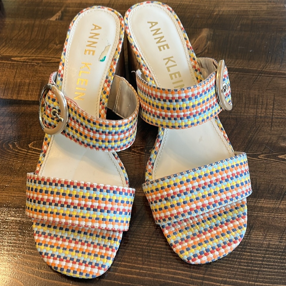 Anne Klein iflex colorful sandals